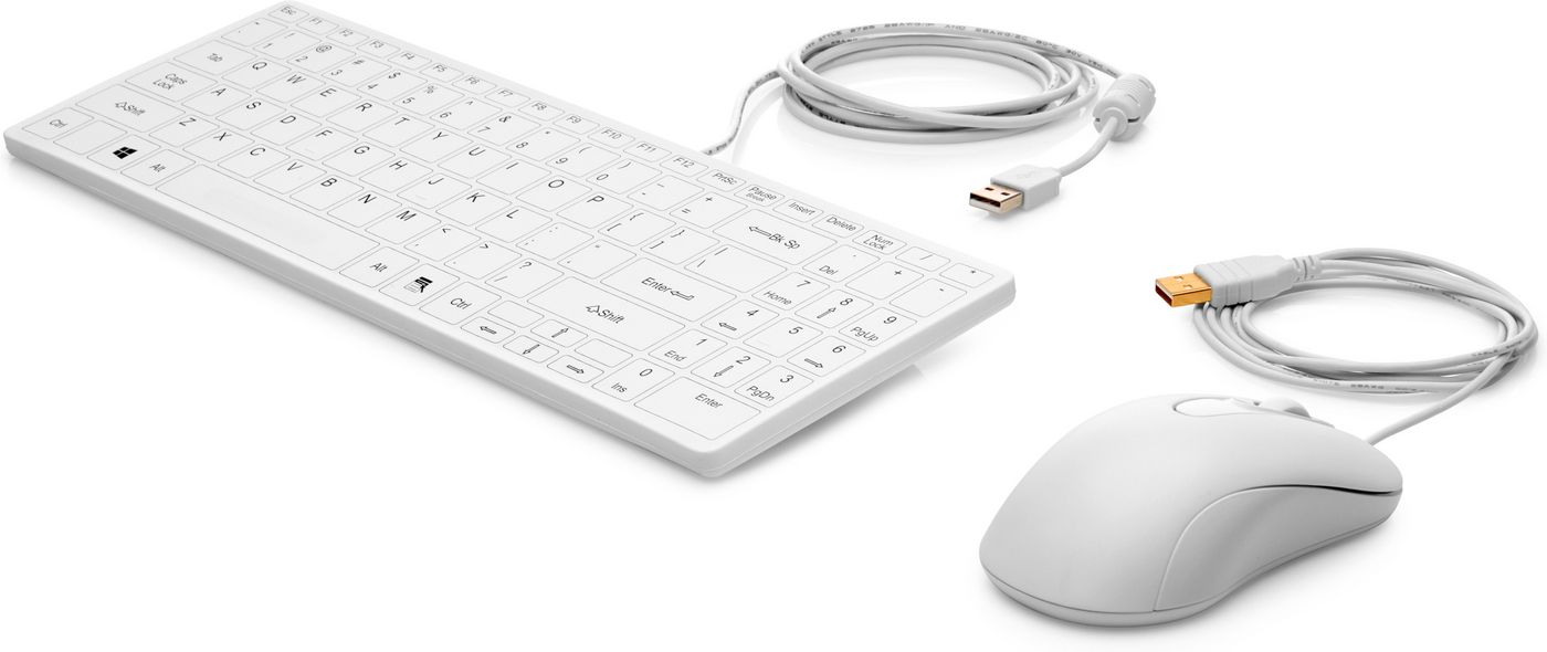HP INC Klawiatura HP USB Kyd/Mouse Healthcare Edition