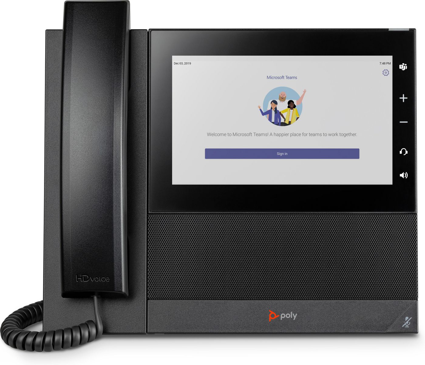 POLY CCX 600 BUSINESS MEDIA/PHONE FOR MICROSOFT TEAMS AND PO