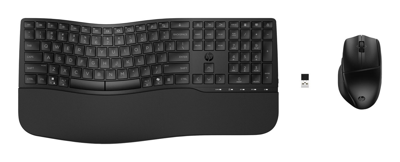 HP 680 Comfort Dual-Mode Wireless Keyboard and Mouse Combo 8T6L6AA