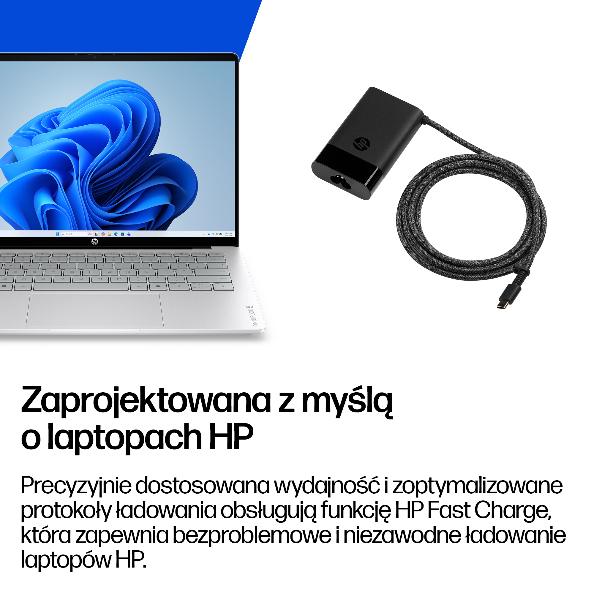 Zasilacz sieciowy HP 671R3UT (65 W, USB-C)