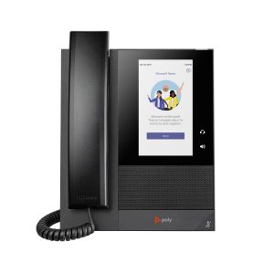 HP Poly CCX 400 Business Media Phone for Microsoft Teams and PoE-enabled No localization