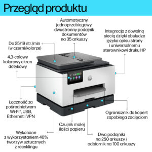 HP OfficeJet Pro 9130b (4U561B) - Drukarka AIO Kolor