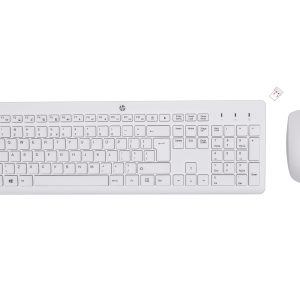 HP 230 Wireless Mouse and Keyboard Combo - Biały zestaw
