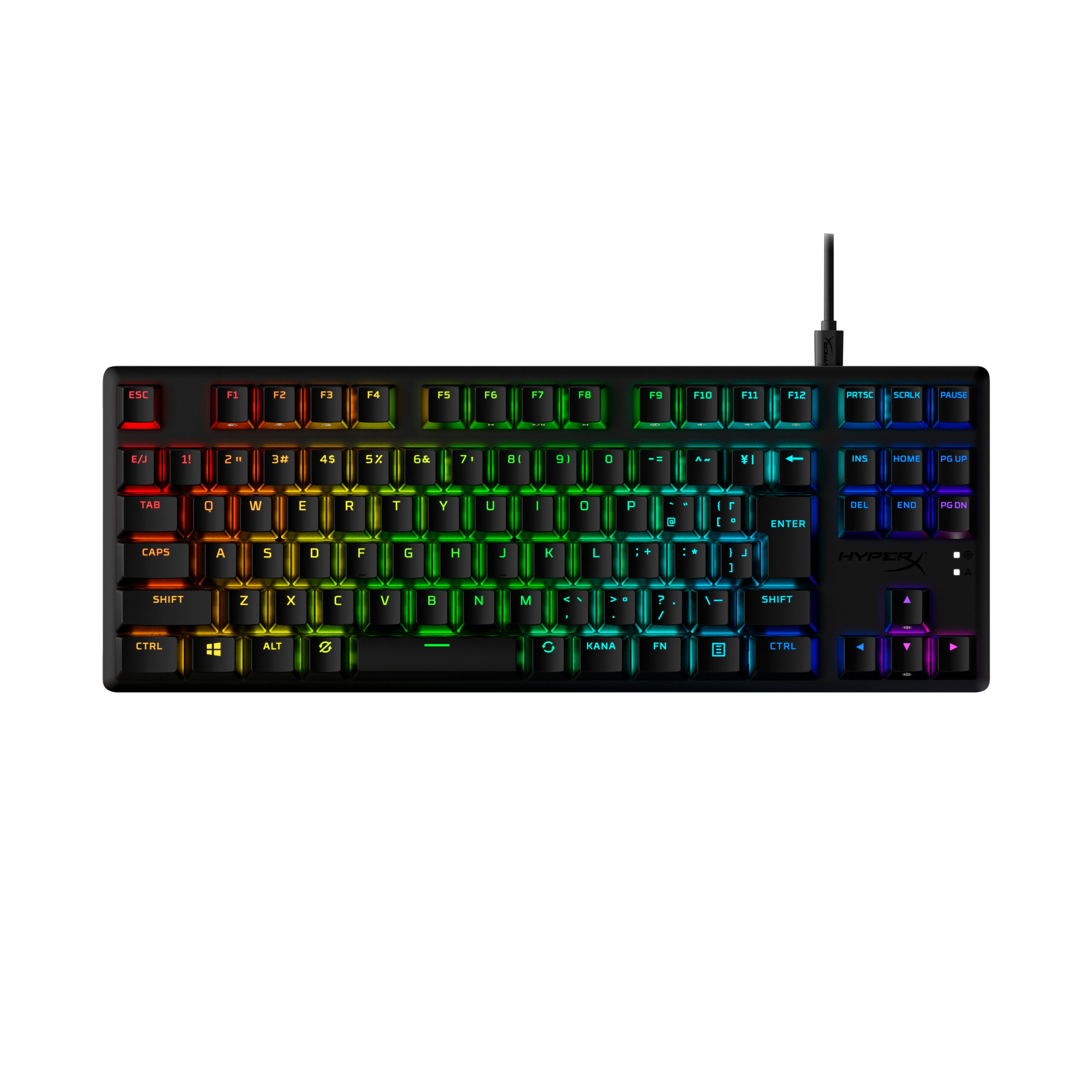 HyperX Alloy Origins Core PBT HX Red – mechaniczna klawiatura dla graczy