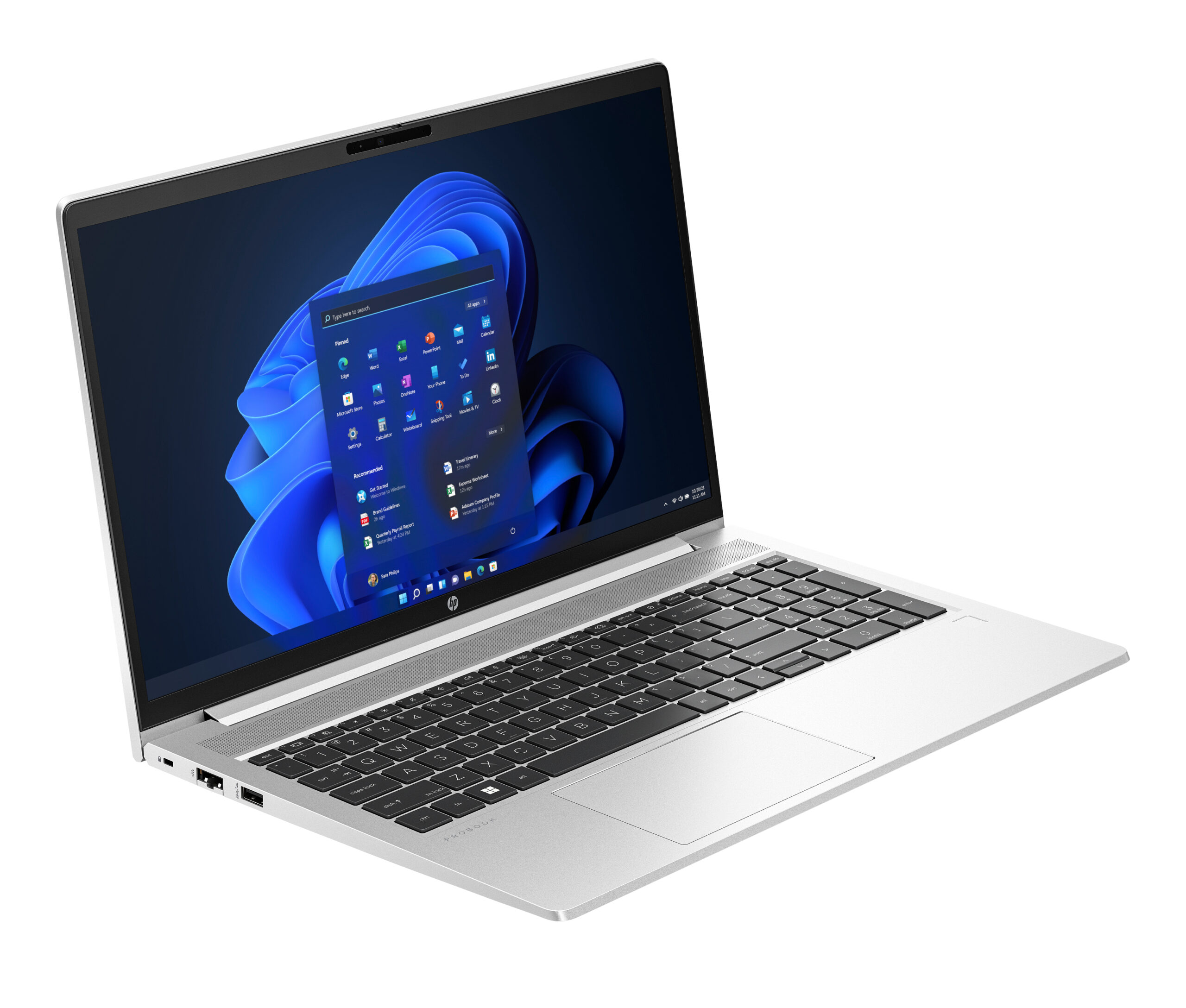 HP ProBook 450 G10 Intel® Core™ i5 i5-1334U Laptop 39,6 cm (15.6") Full HD 16 GB DDR4-SDRAM 512 GB SSD Wi-Fi 6E (802.11ax) Windows 11 Home Srebrny - obrazek 2
