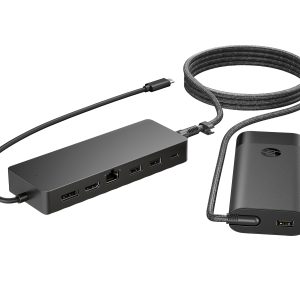 HP Universal USB-C Hub and Laptop Charger Combo - 9H0H9AA#ABB