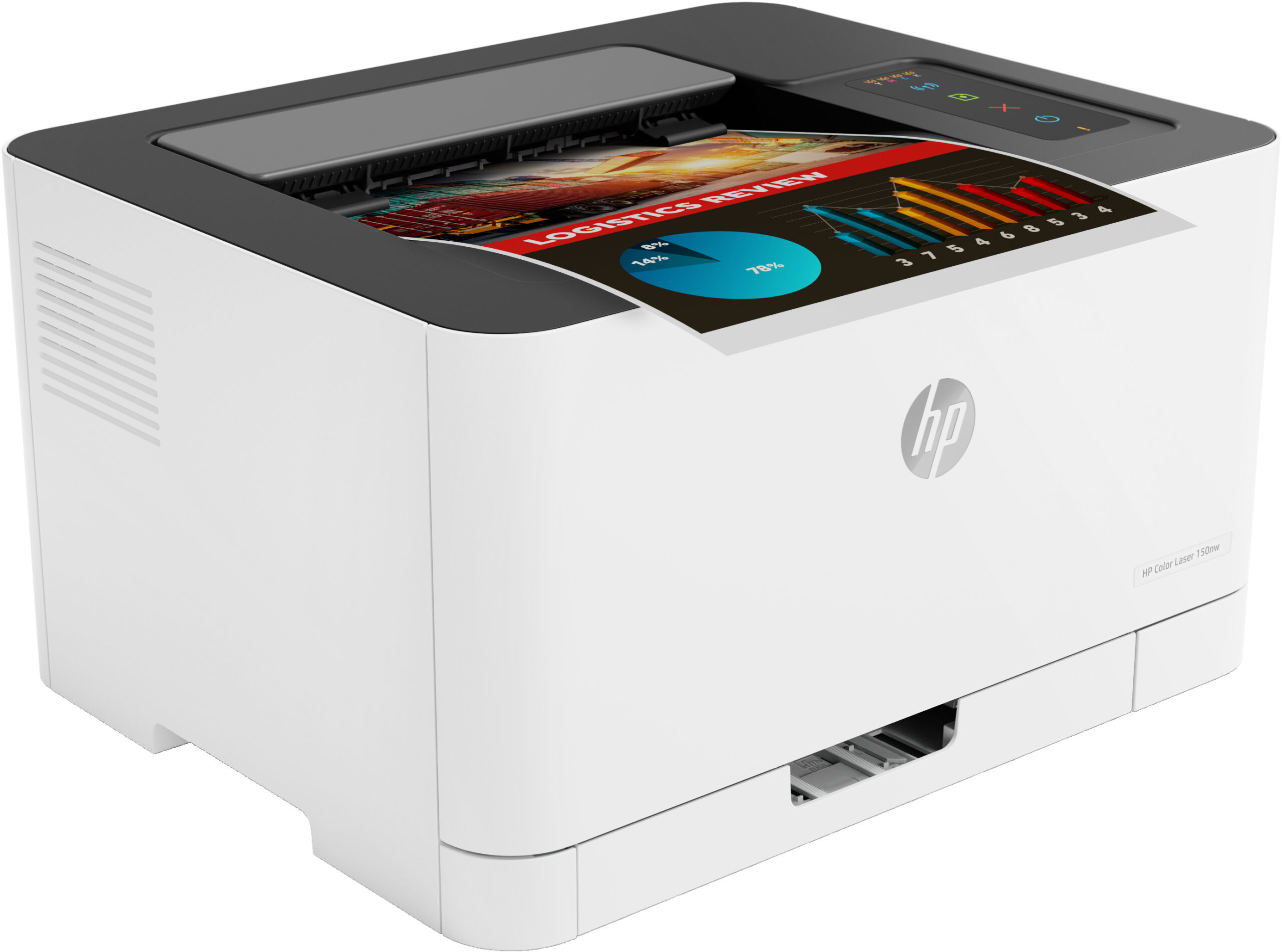 HP Color Laser 150nw LAN USB WiFi Apple AirPrint - obrazek 3