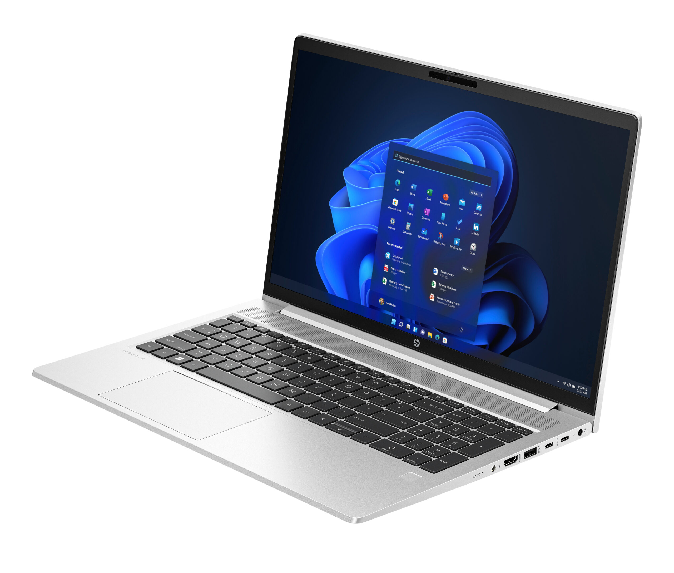 HP ProBook 450 G10 Intel® Core™ i5 i5-1334U Laptop 39,6 cm (15.6") Full HD 16 GB DDR4-SDRAM 512 GB SSD Wi-Fi 6E (802.11ax) Windows 11 Home Srebrny - obrazek 5