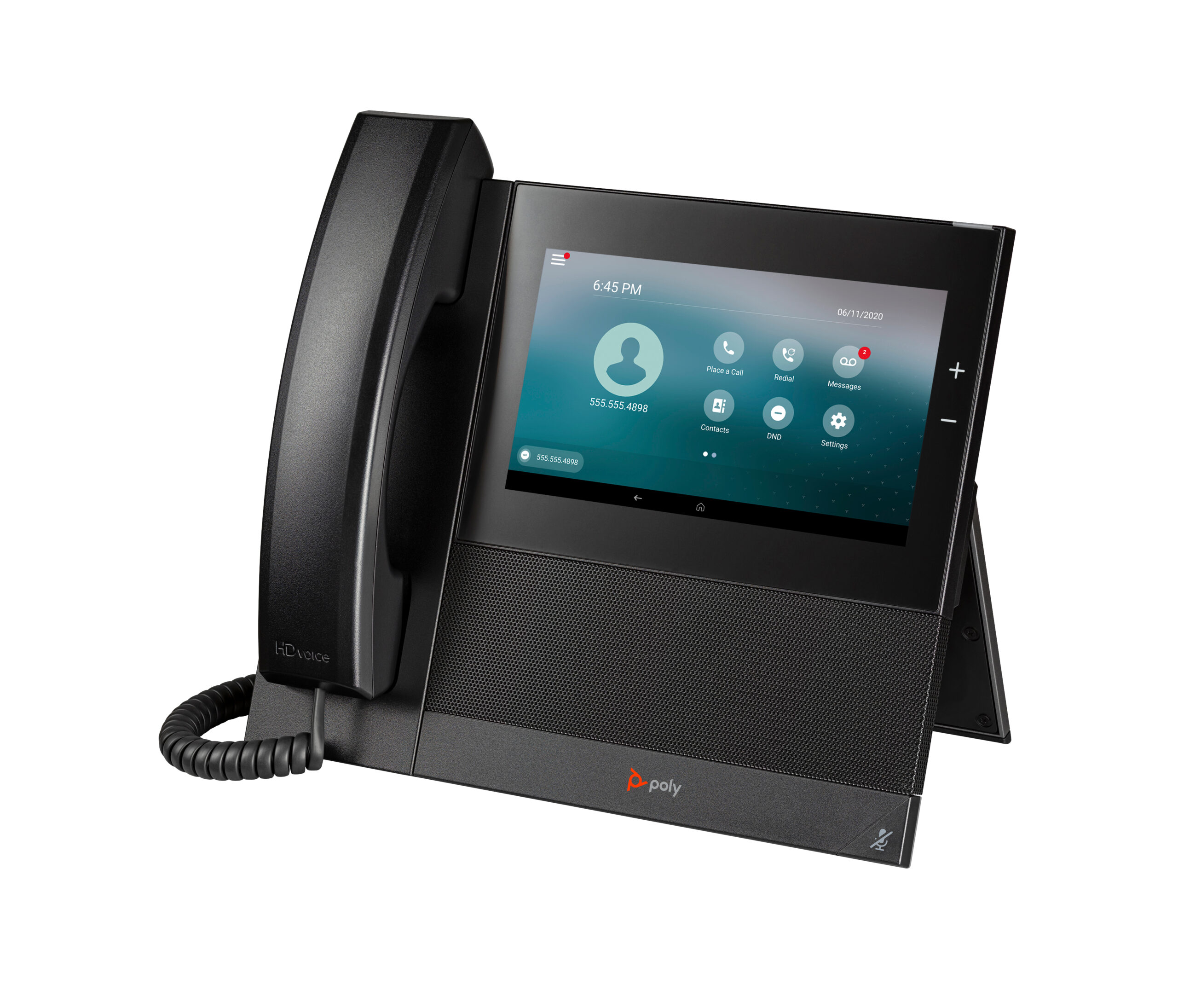 HP Poly Biznesowy telefon multimedialny Poly CCX 600 z obsługą Open SIP i PoE - obrazek 4