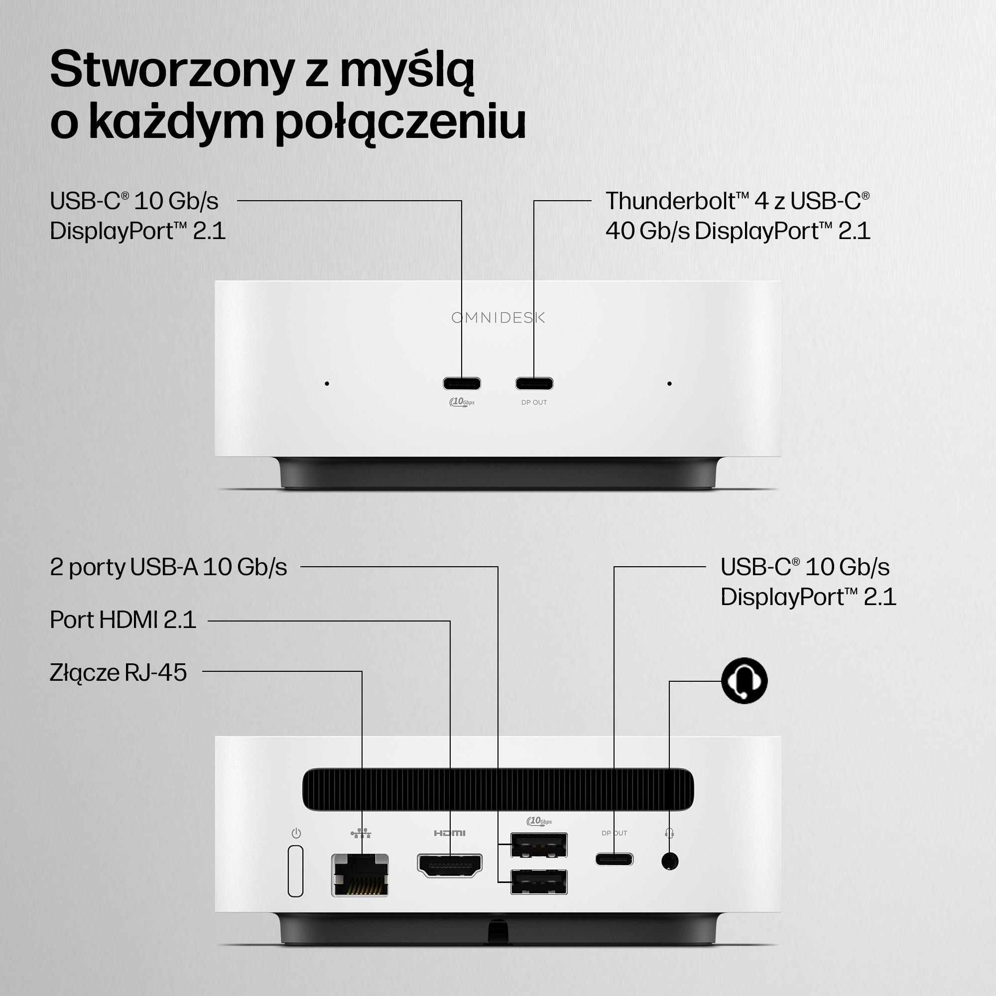 HP E1FC7EA komputer osobisty/workstation 12 GB LPDDR5x-SDRAM 256 GB SSD Windows 11 Home Mini PC AI PC - obrazek 4
