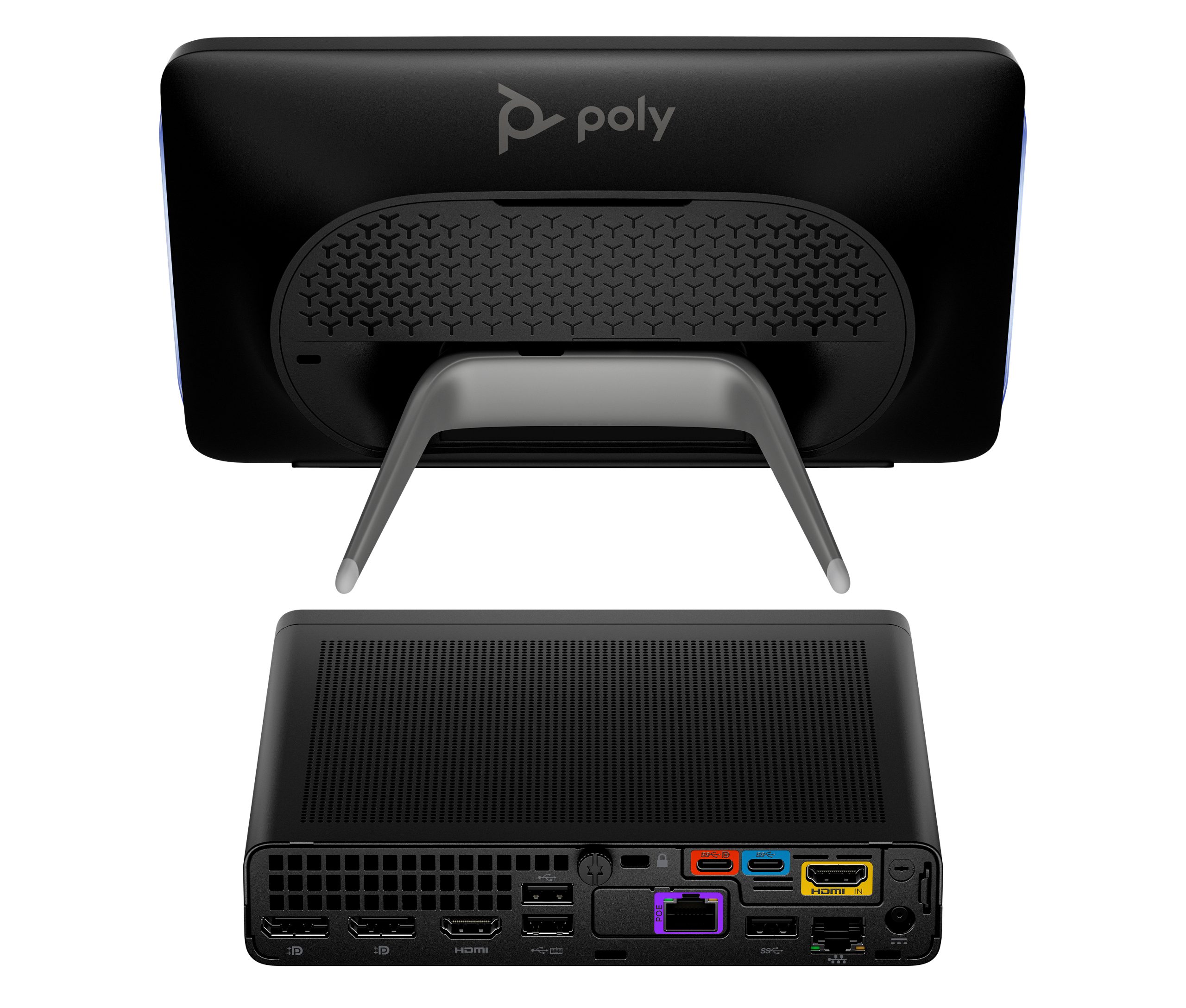 HP Poly Zestaw podstawowy Poly Studio G9 Plus dla komputera stacjonarnego Microsoft Teams HP Mini IP bez TC10