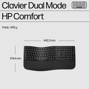 HP 685 Comfort Dual-Mode Keyboard Mouse Combo Germany