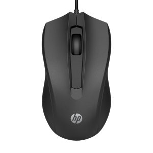 Mysz HP Wired Mouse 100 przewodowa czarna 6VY96AA