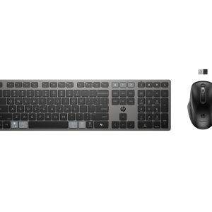 HP 725 Multi-Device Rechargeable  Wireless Keyboard and Mouse  Combo