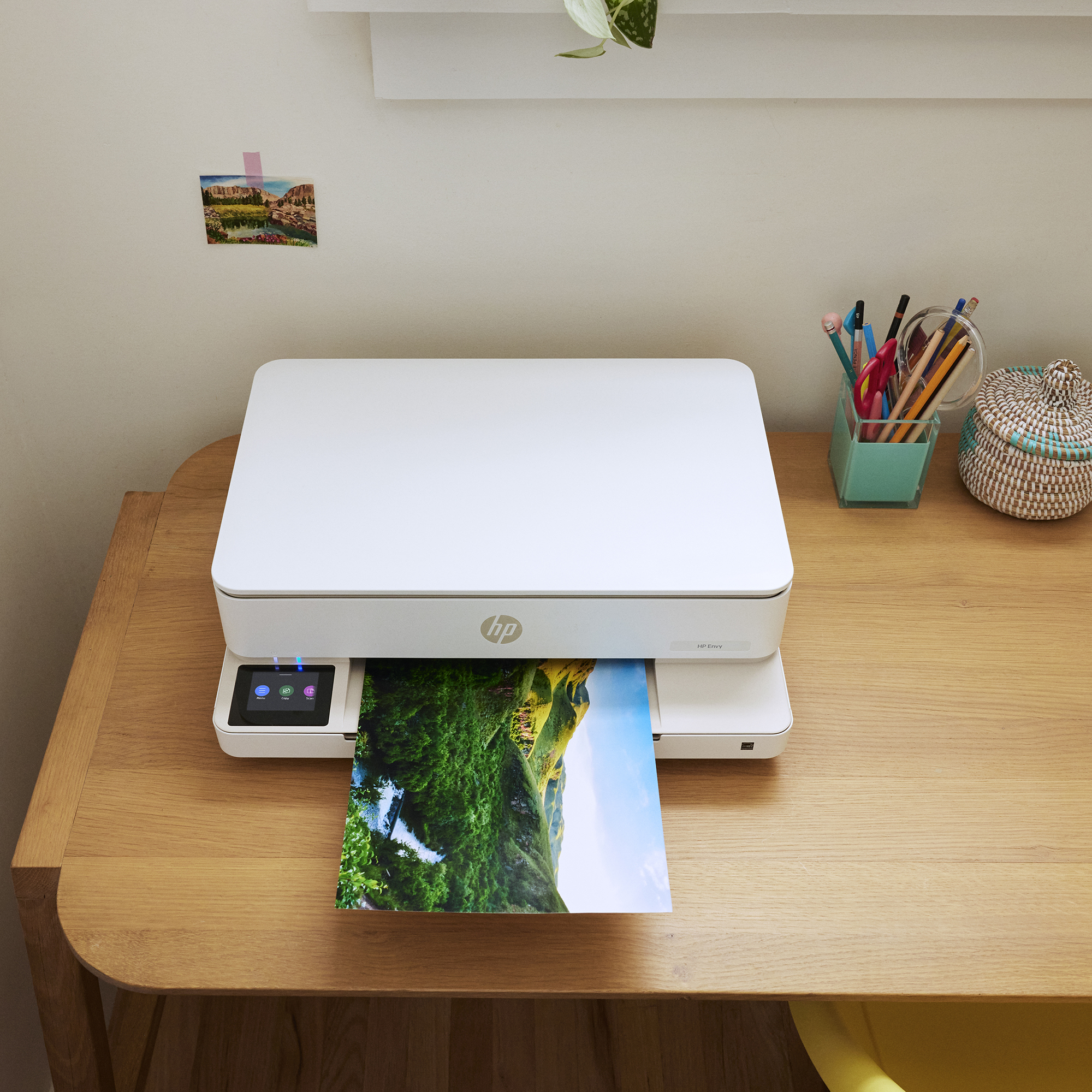 Urządzenie wielofunkcyjne atramentowe HP ENVY 6110 (druk kolorowy, A4, 10 str./min)